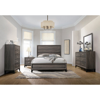 Ensemble de chambre avec grand lit 2 pièces Gertraude
