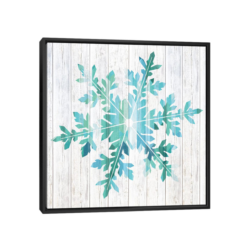 «Gingerbread» par 5by5collective, impression sur toile tendue, H 37 po x l 37 po x P 1,5 po, Toile encadrée noire