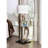 Natalia Glass Top End Table