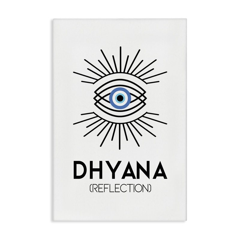 «Dhyana Reflection Eye» par Martina Pavlova, H 24 po x l 16 po