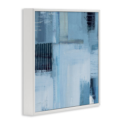  Crosshatched Woven Abstract Framed Giclee Art by Susan Jill