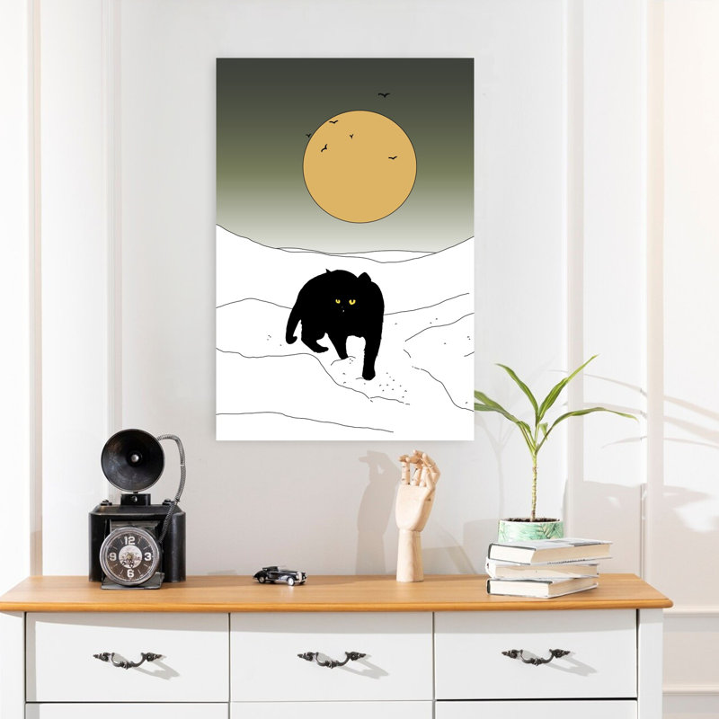 Art contemporain contemporain, paysage contemporain abstrait, H 24 po x l 16 po
