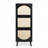 Rattan Panel 3 Flip-Drawer Shoe Cabinet 21.26" W-1786660914