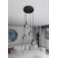 Cadesha 4 - Light Black Cluster Pendant-1473460362