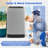Portable Washing Machine 11 LBS Full Automatic Washer Machine with 8 Washing Modes-123432511