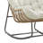 Charlcy Outdoor Wicker Rocking Chair With Ottoman And Cushions-1494312038