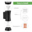 Matte Black 14.8cm H Integrated LED Outdoor Wall Lantern