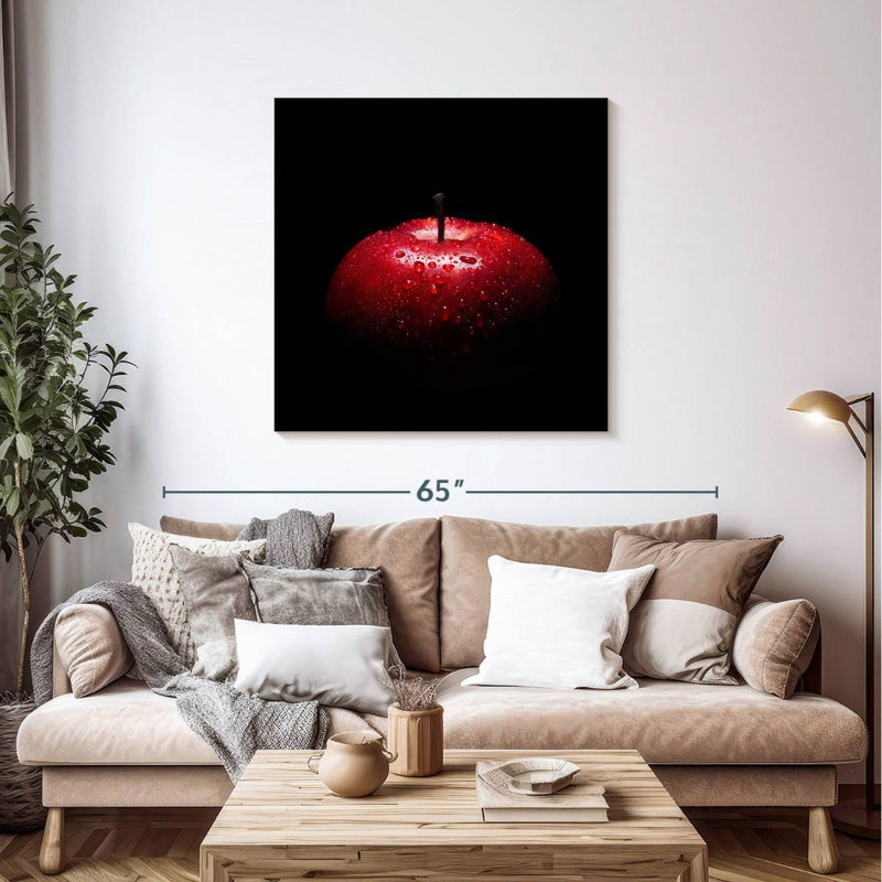 Yarlin Apple Fruit, 39" H x 39" W