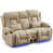 Beige Leather-Like Performance Fabric est en rupture de stock