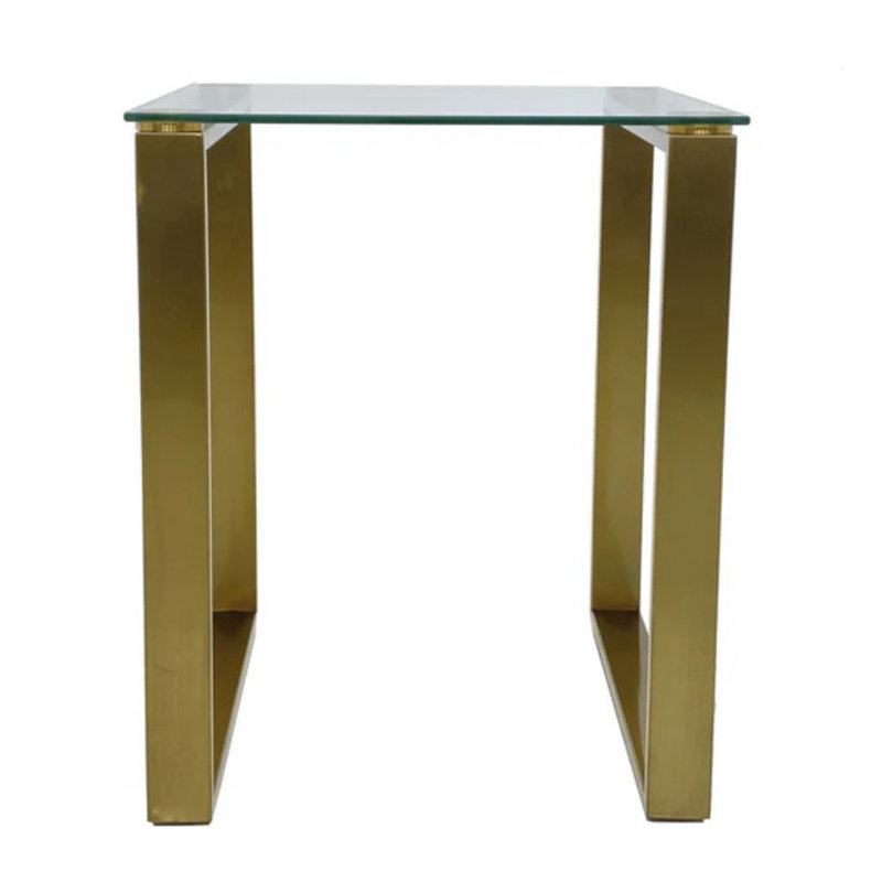 Table d'appoint Nobi, Doré