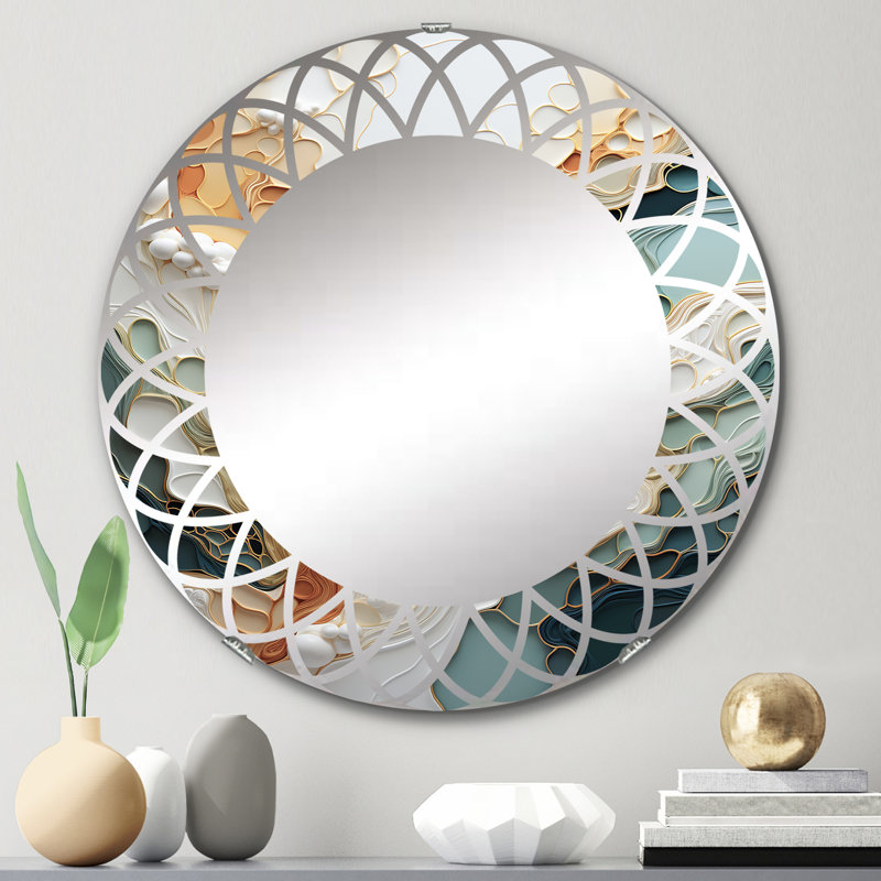 Miroir mural sans cadre, 24 po x 24 po