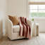 Simple Striped Throw Blanket-1979439489