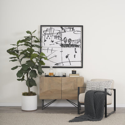 Iron 2 - Door Accent Cabinet by Union Rustic