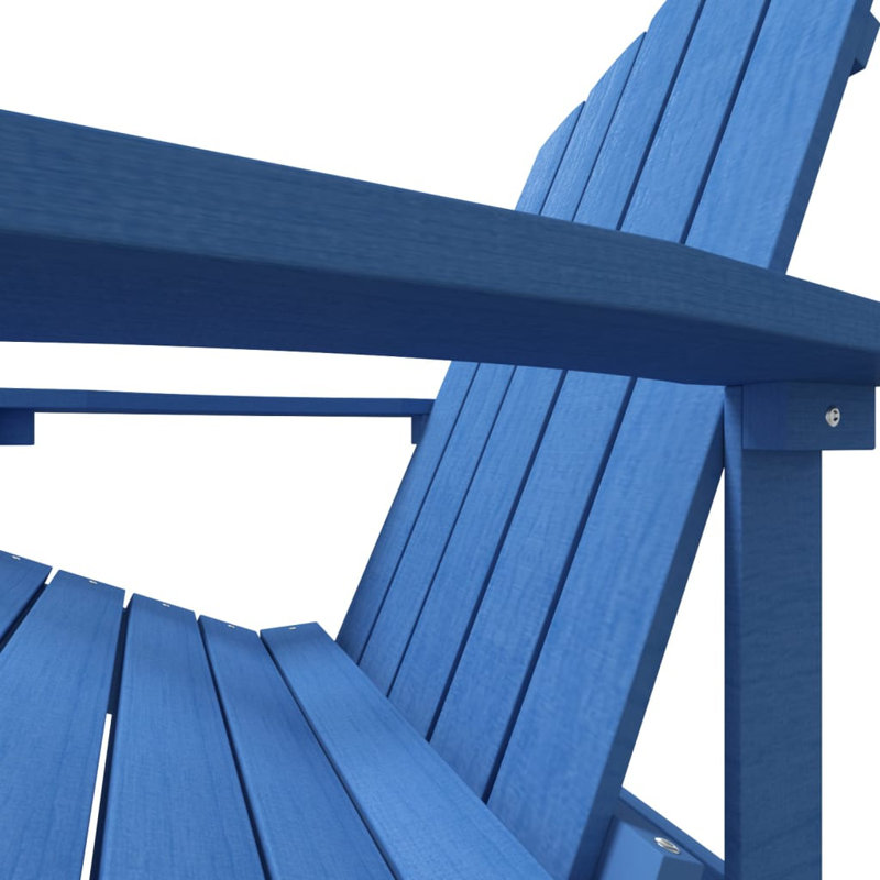 Lunado Outdoor Adirondack Chair, Blue