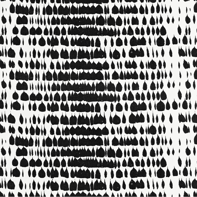 Queen Of Spain Fabric, Black