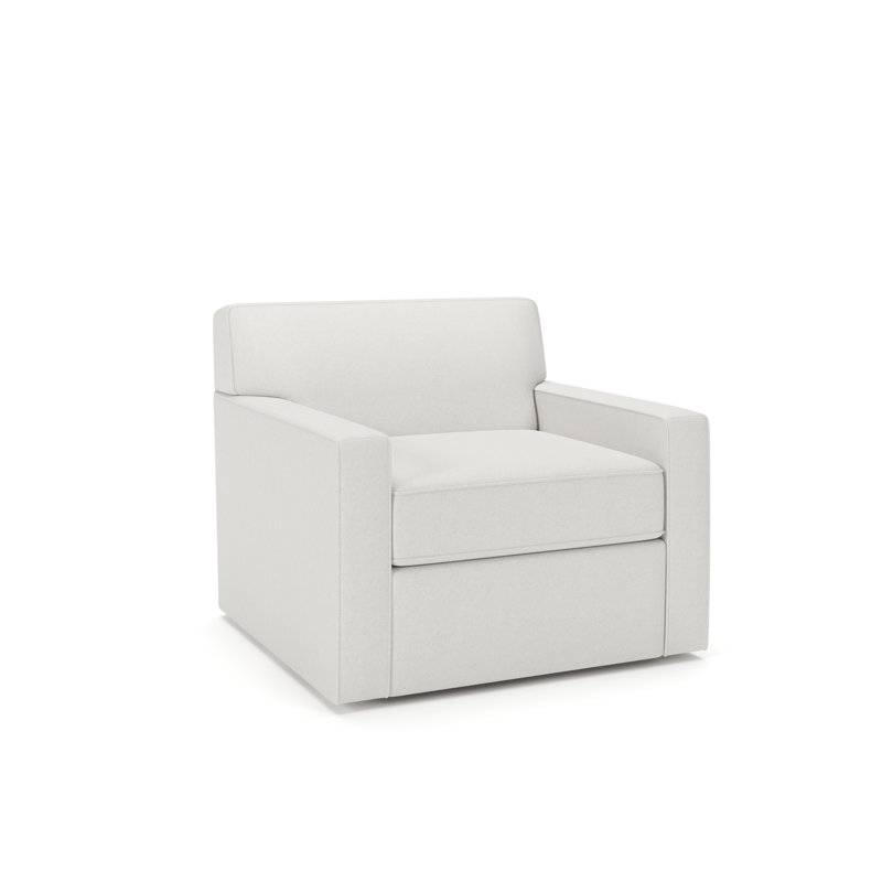 Chaise pivotante Francesca,  Macarena Beige Tissage Panier