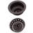 3-1/2" Wing Nut Style Kitchen Sink Drain Basket Strainer-105013599