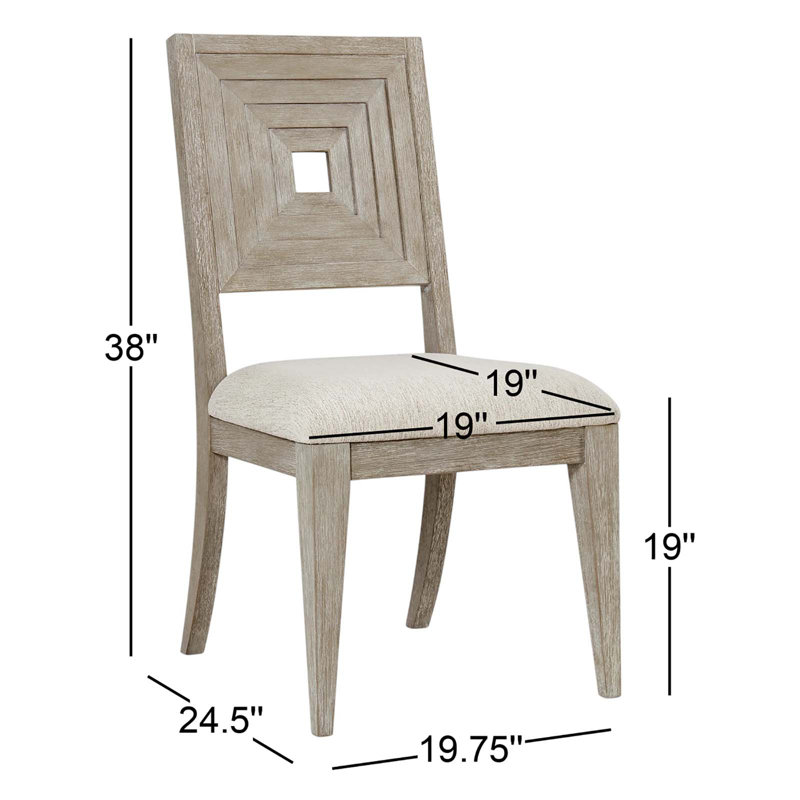 Side Chair in Beige