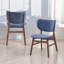 Chaises d'appoint confortables avec sièges et dossiers rembourrés, résistantes à l'eau, aux égratignures et aux frottements à l'huile, idéales pour un usage domestique (ensemble de 2)