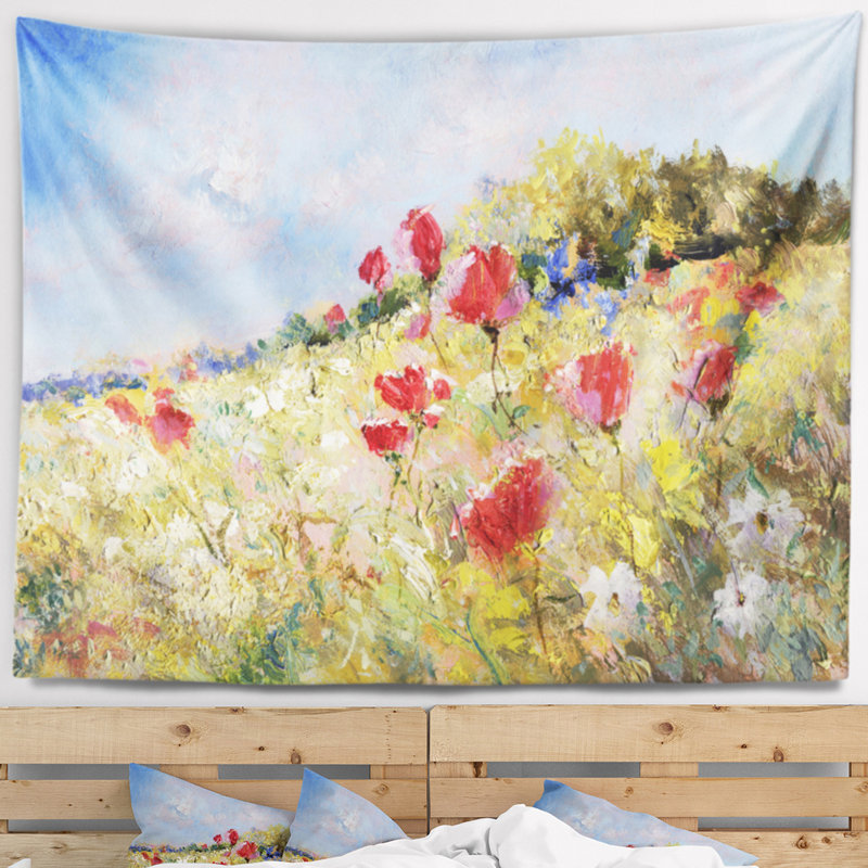 Polyester Tapestry, 50" H x 60" W