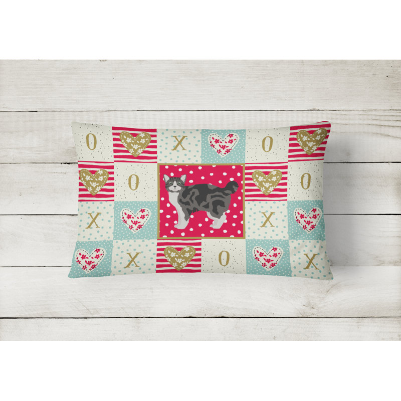 Patchwork Outdoor Throw Pillow