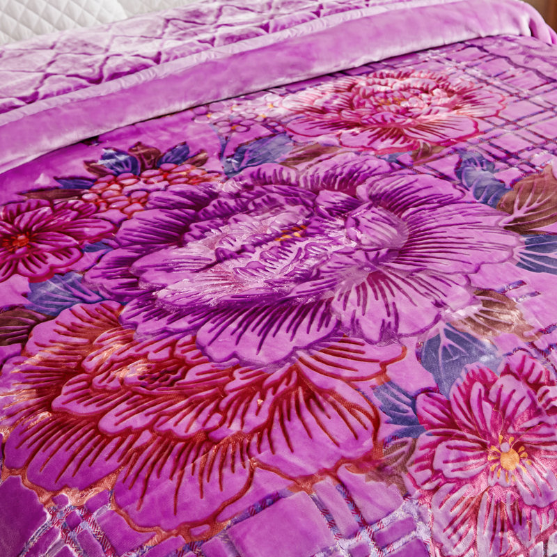 JML-Aztec2023 Blanket, Purple