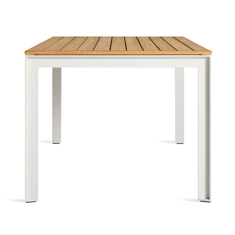 Hold Tight Outdoor Dining Table, White
