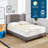 CopperWELL 3'' Memory Foam Mattress Topper-75959313