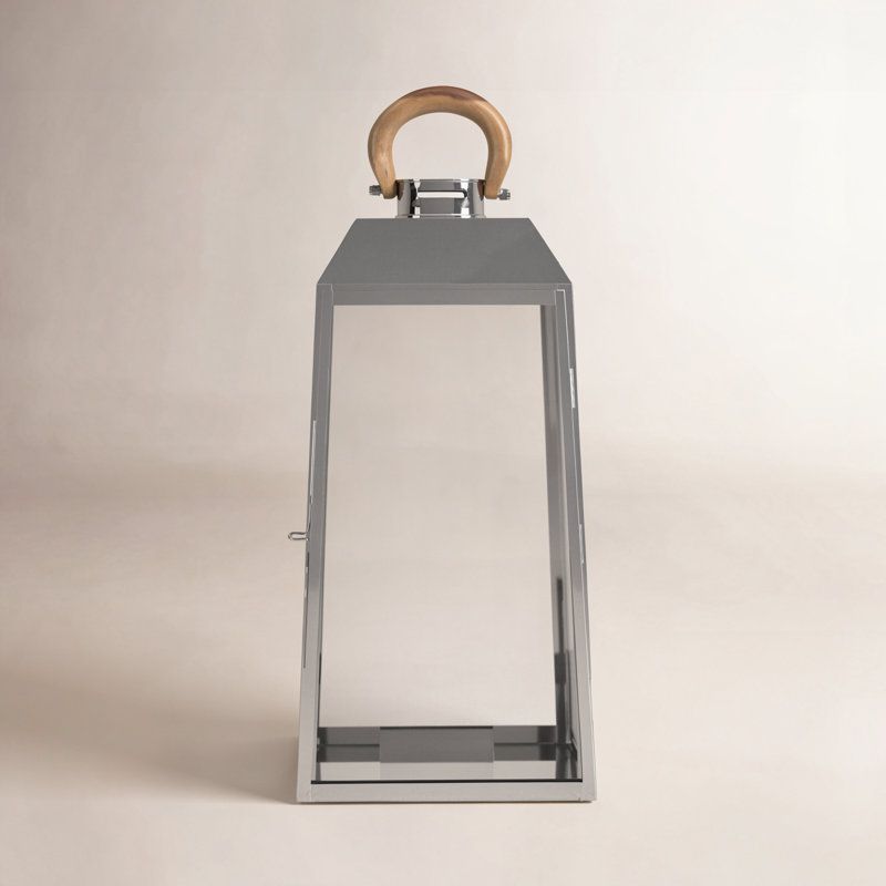 Lantern, 19" H x 9" W x 8.25" D