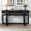 Console élégante avec trois tiroirs, table d'entrée très longue pour vestibule, couloir, salon, vestibule, couloir-1174249468