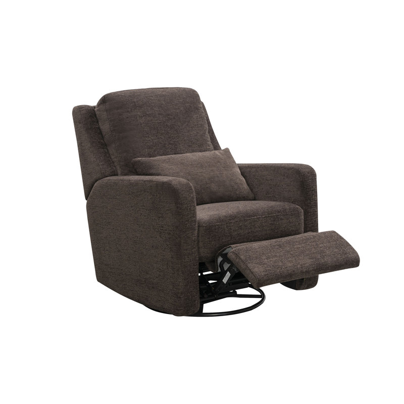 Fauteuil inclinable et pivotant manuel 31,5 po, Brun