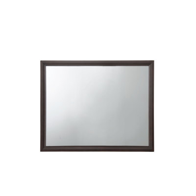 Exquisite Madison Mirror In Espresso For Home Enhancement