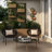 Metal Indoor Outdoor Butterfly Multi Colored Wall Decor with Scroll Details