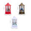 Set of 3 Christmas Lanterns with Santa Claus, Reindeer & Snowman Design