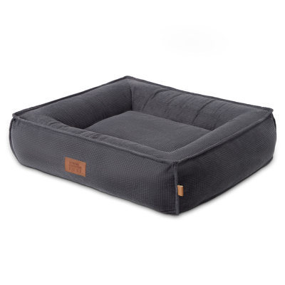 Lit pour animal de compagnie confortable et apaisant gris foncé pour petits et moyens chiens Town & Country Country CuddleTown
