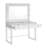 Joung Vanity Set with Mirror