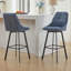 Tabouret de comptoir pivotant 43,31 po Avianah-600170971