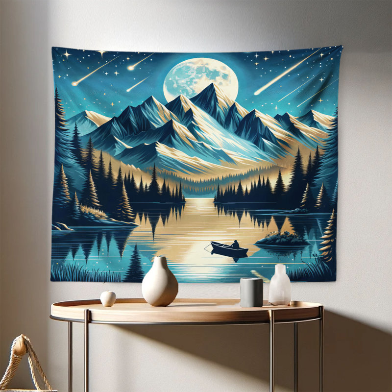 Tapisserie en microfibre, H 23 po x l 28 po