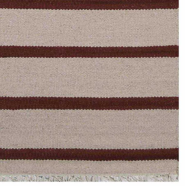 Donora Hand Woven Flat Weave Kilim Wool Eco-Friendly Area Rugs  -  Contemporary Modern Design, Low Pile  Handmade Area Rugs for Living Room, Bed Room