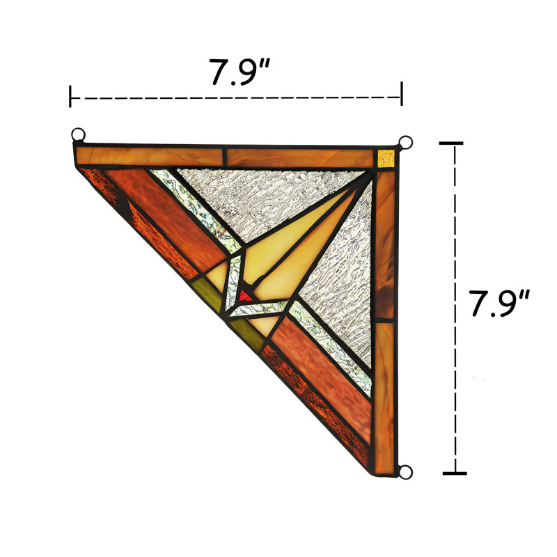 Tiffany Abstract Window Panel