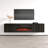 Frobiorn 31.5" Modern TV Stand with Electric Fireplace, High Gloss Finish, Wall-Mounted-1652469418