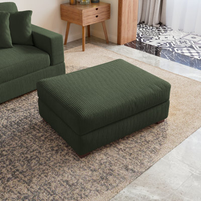 105.9cm Wide Square Solid Colour Standard Ottoman