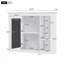 Bathroom Vanity With  Medicine Cabinet, Modern Bathroom Storage Cabinet With 2 Soft Closing Doors And 4 Drawers, Single Sink Bathroom Vanity-112897616