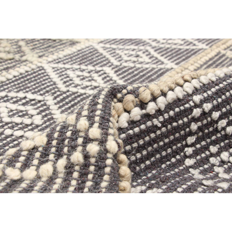 Tapis unique en laine nouvel âge Delayne