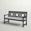 Banc de jardin en bois-747743626