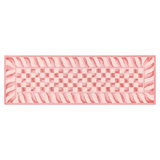 Rosy Check 2'6" X 8' Rug