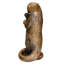 Standing Otter with Fish Garden Statue