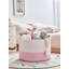 Grand panier à corde en coton, panier à couverture pour le salon, panier à linge pour bébé avec poignée-554183474