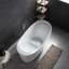 Simple blanc moderne baignoire 55,12 l 30,71 H