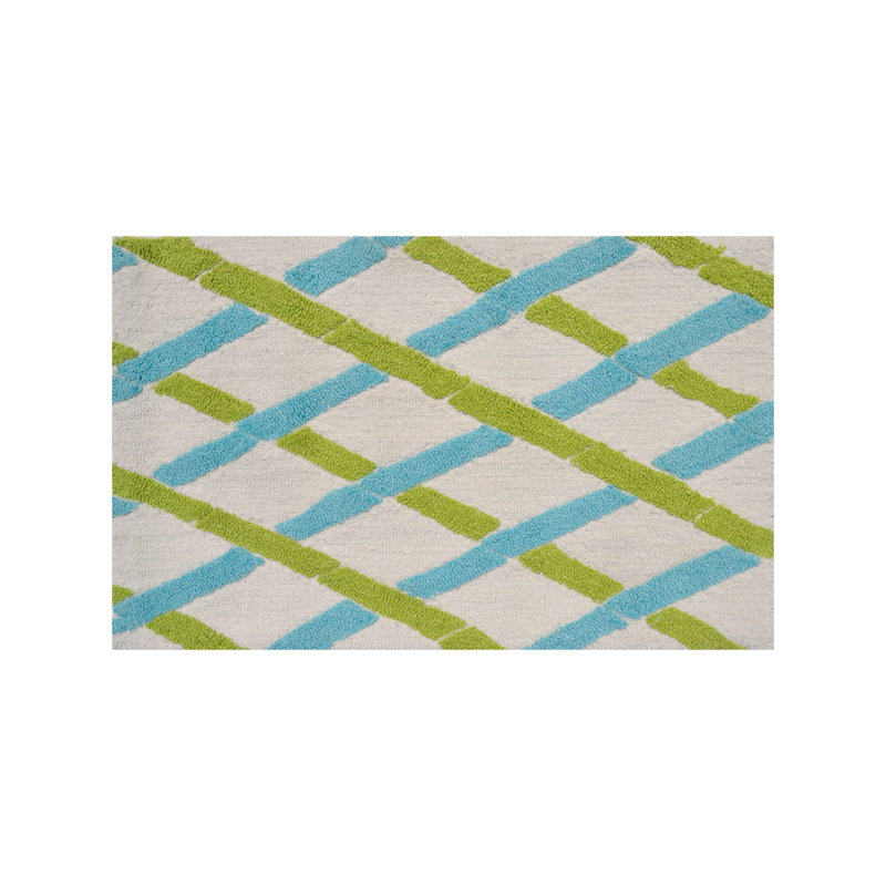 Geometric Indoor Rug, Rectangle 7' x 10'